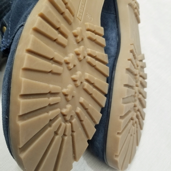 TOMMY HILFIGER Womens Serafin Blue Suede concealed Wedge Sz 6.5 Bootie NWOB‎ - Picture 5 of 11